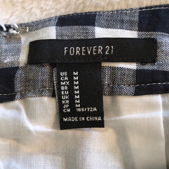 Forever 21 checkered skirt - Picture 2 of 2